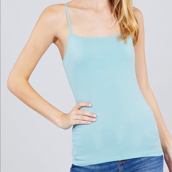 💥NEW💥 Sage Green and Dusty Blue Tank Top - Picture 2 of 7